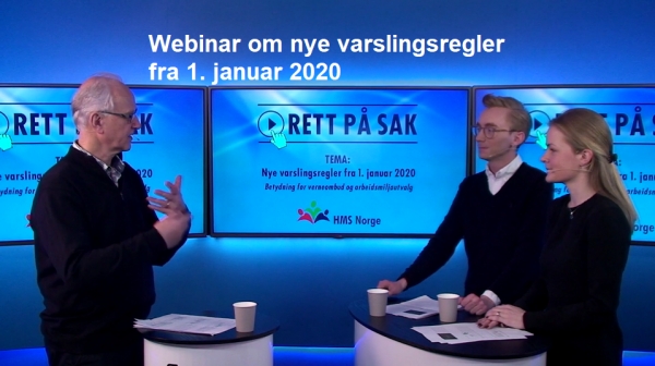 Nye varslingsregler fra 1. januar 2020